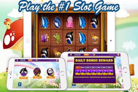 Big Whales of Cash Slots Casino game Lucky Jackpot screenshot 3