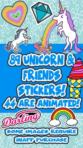 Game screenshot Unicorn Sticker Pack for Messaging mod apk