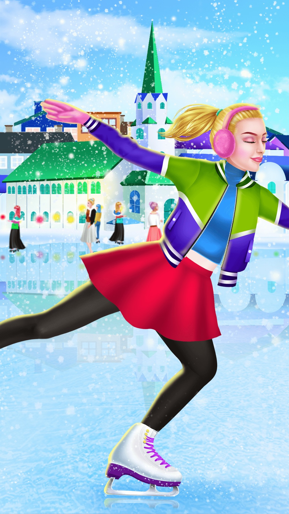 Mommy & Daughter Ice Skating Spa - Family Makeover hack tool