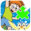 Boy And Bird Games Jigsaw Puzzles For Kids Edition