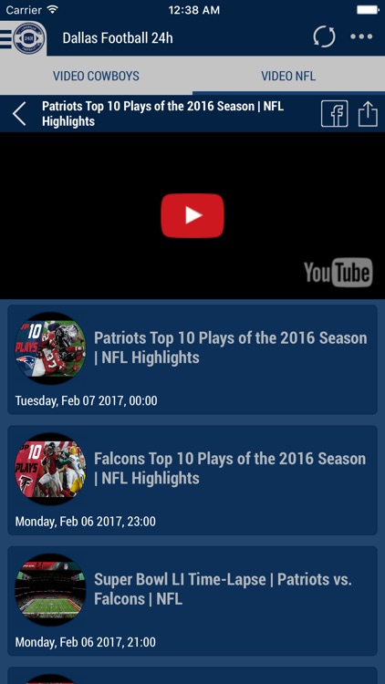 24h News for Dallas Cowboys