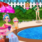 Dream Swimming Pool Costume Party  Pretty Girl