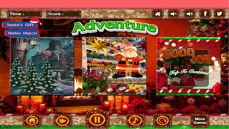 Santa’s Gift Find - Mystreriez Free Hidden Objects