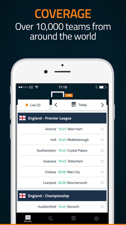 Goal Live Scores – Soccer LiveScores & Results screenshot-4