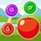 A fun puzzle game that moves all the apples to the goal line by erasing the pieces well