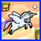 You are fabulous unicorn running through the sky