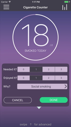 Cigarette Counter - Analyze smoking and spending!(圖3)-速報App