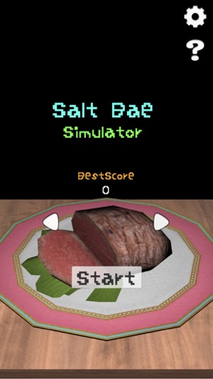 Salt Bae Simulator