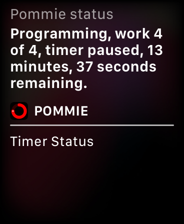 Screenshot #9 for Pommie - Pomodoro Timer