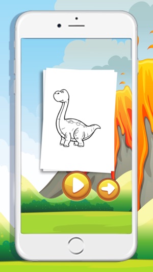Dinosaur T Rex coloring book for kids(圖2)-速報App