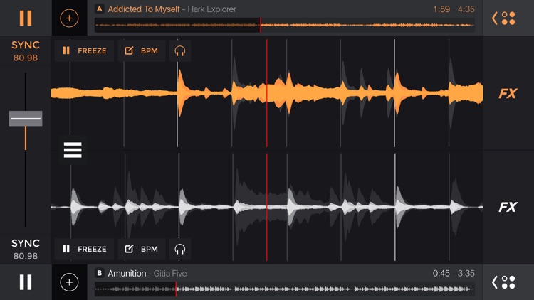 edjing Pro DJ Music Mixer: turntable to remix MP3 screenshot-4