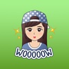 A Trendy Girl Stickers for iMessage
