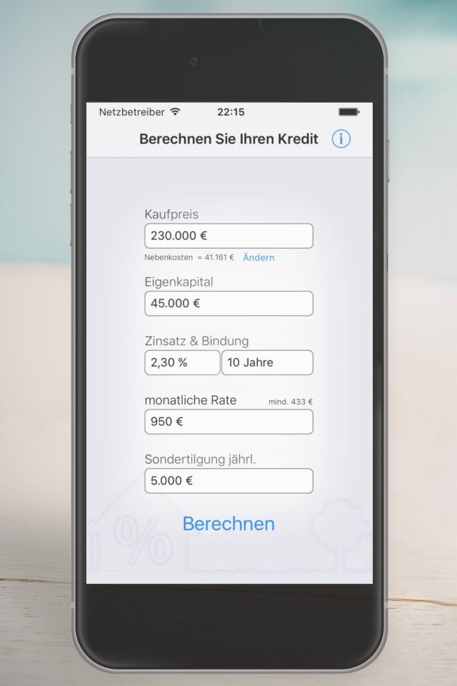 Kreditrechner & Tilgung screenshot 4