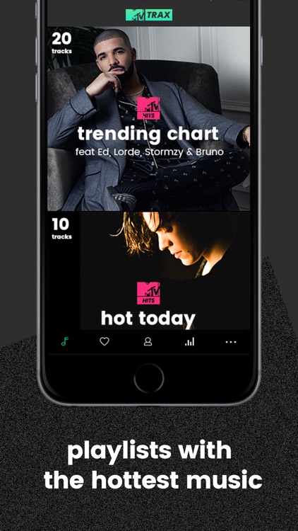 MTV Trax – New music every day, play offline