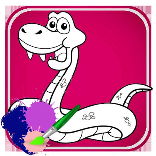 Tap Snail Paint Game For Kid iOS App