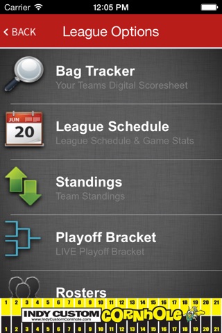 ACL Cornhole Scoring and Event screenshot 3