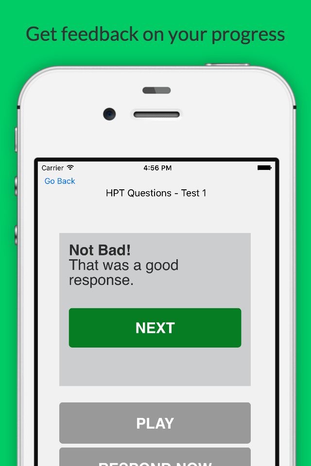HPT Real Test Questions Lite screenshot 4