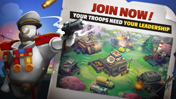 GUNS UP ! Mobile War Strategy screenshot-0