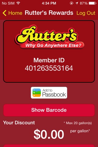 Rutter's Store Finder screenshot 4