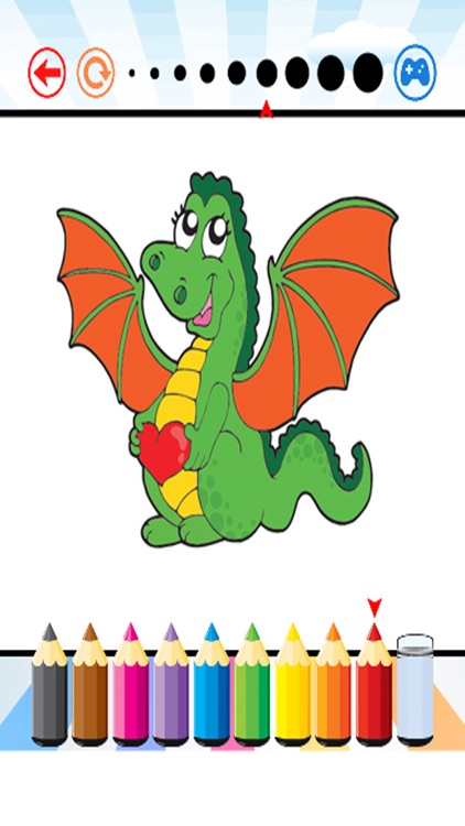 Dragon Coloring Book - Activities for Kid