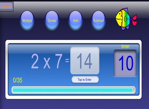 Fast Math Gadget screenshot 2