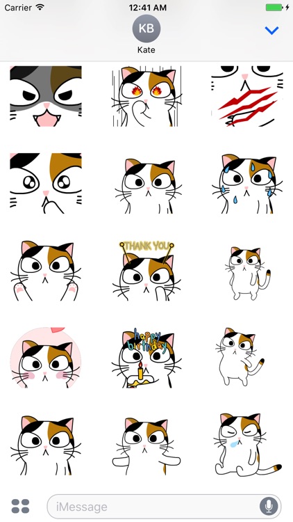 Happy Cat Animated Stickers screenshot-4