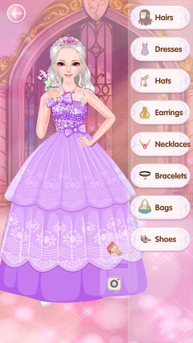 Princess Dress Ball - Girls Games Free screenshot 2