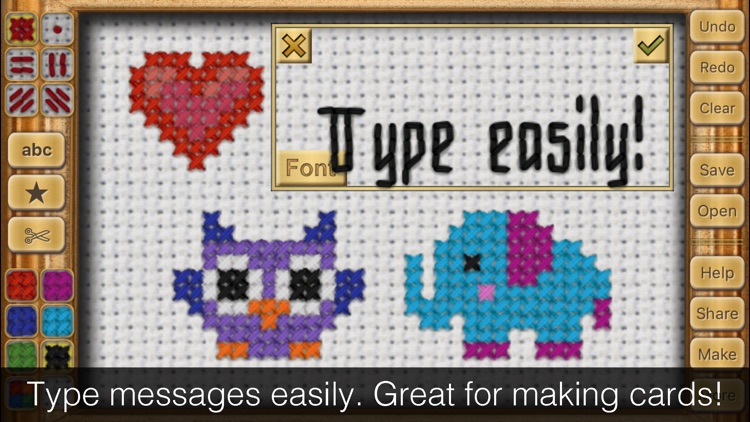 Cross Stitch Maker: Draw Realistic Embroidery! screenshot-3