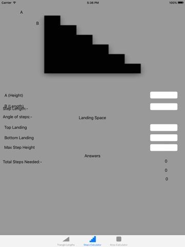 Stair and Angle Calculator screenshot 3