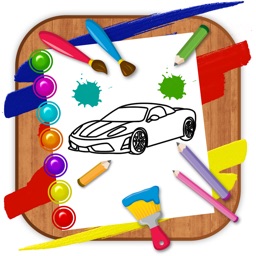 HandPaint Cars - Cars coloring book for toddlers