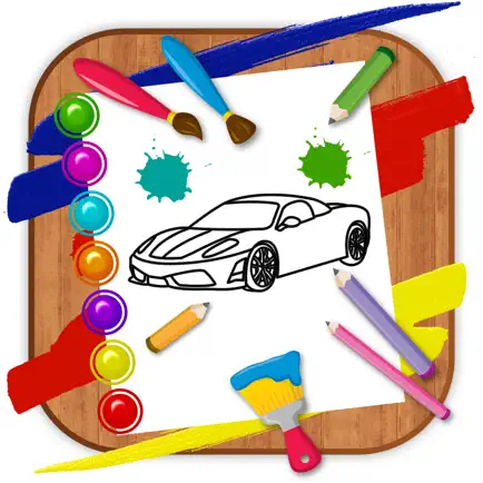 HandPaint Cars - Cars coloring book for toddlers Cheats