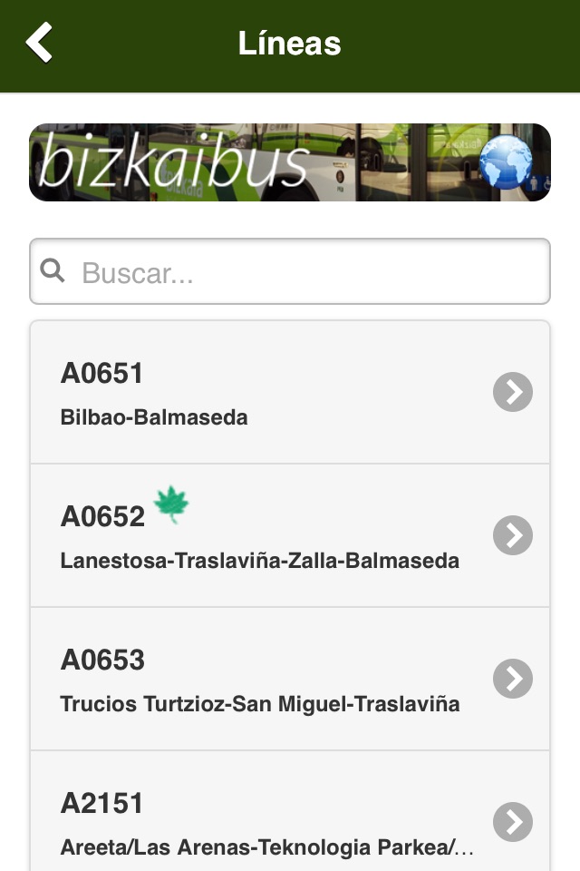 Bizkaibus screenshot 4