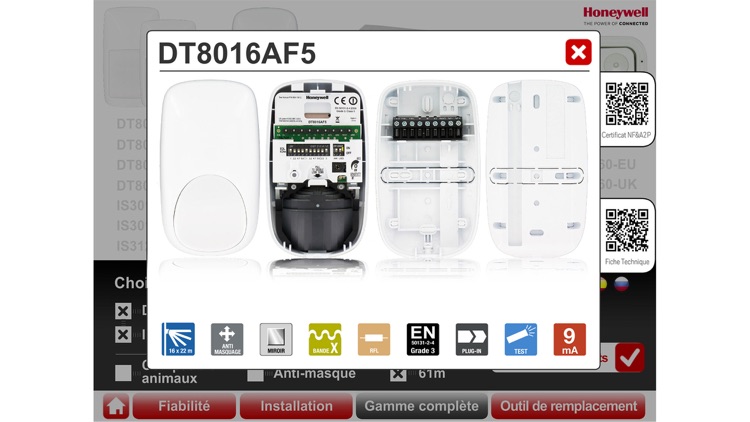 Honeywell Security - IS3000 et DT8000 screenshot-3