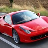 Crash And Run On Street: Sports Car Race Crash And Run On Street: Sports Car Race