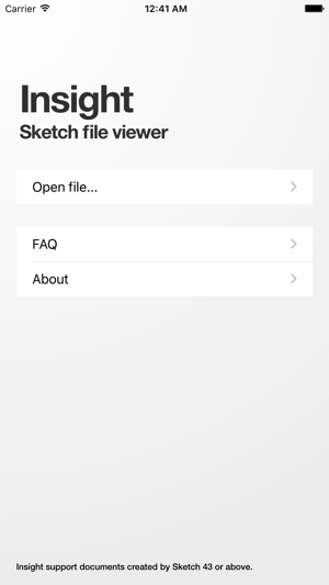 Insight - Sketch file viewer