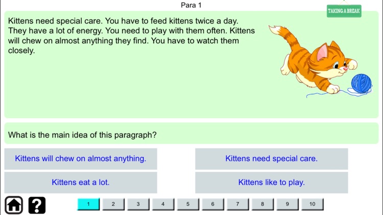 Reading Comprehension Skills 1 screenshot-3