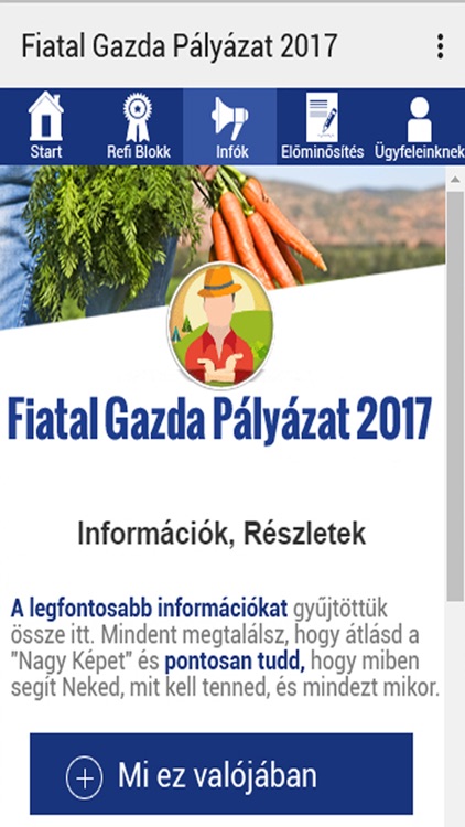 Fiatal Gazda Pályázat 2017