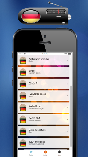 A+ Deutschland Radios - Deutschland Radios Live(圖2)-速報App