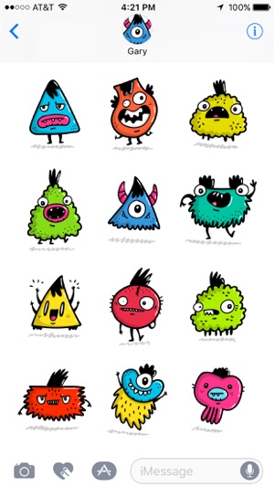 Silly Monsters Stickers(圖2)-速報App