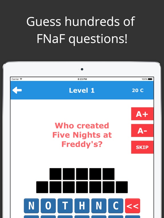 Скачать Freddy's Fan Quiz - FNaF Guess Edition
