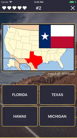 Game screenshot United States of America quiz apk