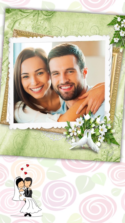 New wedding photo frames – Album & text editor