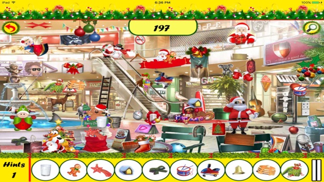 Free Hidden Objects:Christmas Party Hidden Object(圖3)-速報App