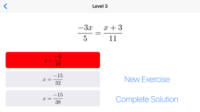 Linear Equations Tutor screenshot 3