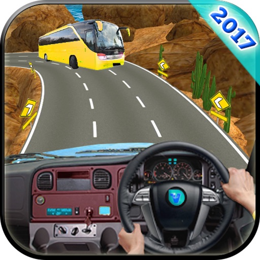 Offroad Tourist Bus Driver Game - Pro icon