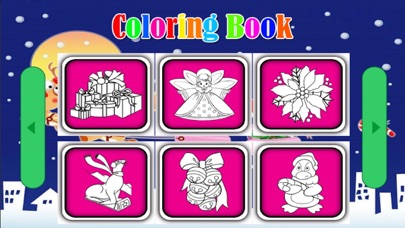 How to cancel & delete Snowman and merry christmas picture coloring book from iphone & ipad 3