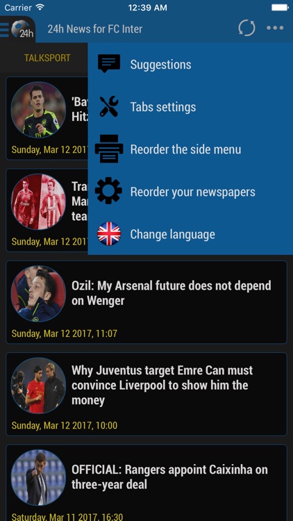 24h News for FC Inter screenshot-3