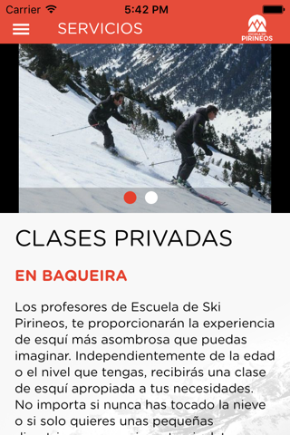 Escuela Ski Pirineos screenshot 4