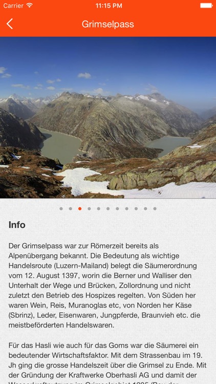 Swiss alpine passes status screenshot-3