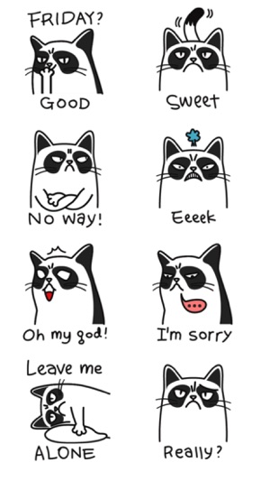 Angry Cat Stickers(圖3)-速報App